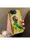 iPhone 17E Compatible Silicone Edge Hard Back Case Couple Phone Case with Neymar Pattern - 3