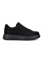 Zrc2623 - High Quality Luxen Thick Sole Suede Men's Sneaker Black Suede - 4