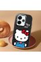 Poco M6 Compatible Case Camera Protector Black Silicone Couple Phone Case with Kitty Pattern - 2