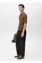 %100 keten regular fit pantolon - 7