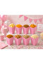 Popcorn Box Pink 8-Piece Corn Box Popcorn Box Snack Box Chips Box Party Birthday - 2
