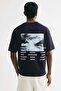 Relaxed Fit Printed T-shirt - 4