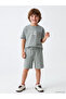 Original Slogan Printed Boys' T-Shirt - 2