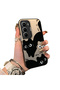 Infinix Hot 60I Compatible High-Quality Fun Black Cat Printed Case, Cute Stylish Shock - 2