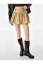Slim Fit Cotton Napoleonic Buttoned Gabardine Mini Skirt - 4