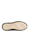 Men's Black Crocodile Patterned Genuine Leather Casual Shoes Sneaker - 5