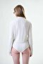 Blanc Italian Cashmere Blended Hair Knit Shorts Cream - 5