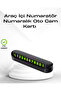 Vehicle interior phone numberer with phosphorescent glow - key to safe parking