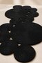 Black Color Runner / Table / Living Room, Coffee Table Cover (75X35) - 2