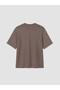 Peak New Season Plum Crew Neck Men's T-Shirt - 7