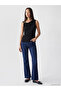 Black Crew Neck Gathered Blouse - 2