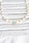 Natural Sea Shell Stringed Evil Eye Blue Star Model Necklace