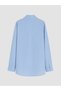 Özmarka New Season Blue Striped Women's Shirt - 7