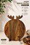 لوح تقطيع وتقديم سمك الأكاسيا كبير الحجم