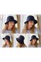 Hat Unisex Outdor Hat – Can Be Folded and Hung on Your Bag Without Taking up Space, Suitable for Daily Use and the Beach - Dark Blue - 2