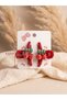 Set of 2 Cherry Hairpin Buckles Cute Hair Accessory - 3