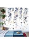 Watercolor Flower Wall Stickers for Girls: Peel and Stick Wall Decals for Baby Nursery Girl Bedroom - Ages 1-12 Years Vinyl Decor - 3