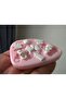 7-Piece Mini Miniature Board Ornaments Stickers Pacifier Teddy Bear Stork Baby Bottle Body Candy Silicone Mold K-1585, Polyester Stone Powder Soap Plaster Candle Epoxy Mold - 3