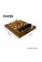 Schondor- Decorative Chess-Backgammon- Luxury Set-model ,BA-CH-S6-size,L50xW50xH5 - 4