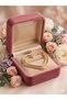 Amorphous Heart Shiny Gold Earrings - 3