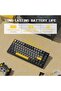 لوحة مفاتيح ميكانيكية لاسلكية ATTACK SHARK ajazz AK820 Pro قابلة للتبديل السريع مع شاشة TFT وأزرار بإضاءة RGB خلفية - 7