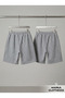 Sport Shorts 2-Pack Thin Summer Sweat-Absorbing X Printed Women's / Men's Unisex Model - 2