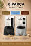 Men's Lycra Cotton Breathable Combed Cotton 6 Piece Boxer Smoked Gray
