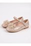 New Season Gold Tulle and Drop Stone Girls' Ballerinas - 2