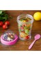 Take'N Go Practical Portable Fruit Yogurt Container with Lid and Spoon - 2