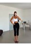 Polyviscon Capri Pants - Black - 2