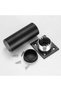 Furniture Legs 12 cm, Aluminum Alloy for Chairs, Tables and Cabinets - 4 Pieces Black - 3