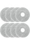 8-Pack Mop Pads for Dreame L10/L10S/L20/L30/L40/L50 Ultra and X30/X40/X50 Ultra Robot, Mop Cloths and Steam Cleaner Pads