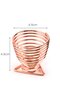6pc Makeup Sponge Drying Rack & Holder Set for Beauty Tools (Gold & Rose Gold) - 4