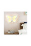 Modern acrylic wall lamp, creative butterfly wall lamp, LED wall lamp, indoor wall lamp, warm white light, minimalist wall lamp. - 3