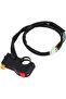 7/8-inch handlebar fog light switch, on/off button, headlight off switch, horn, motorcycle engine