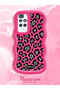 Redmi 10 2022 Compatible Wavy Frame Leopard Print High Quality Silicone Phone Case