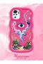 Redmi Note 10 4G/Note 10S Compatible Colorful Psychedelic Eye Mushroom Drawing Flat Print Case