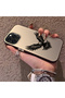 iPhone 15 Pro Max Compatible Hard Acrylic Back Silicone Edge Lens Protection Case - 4
