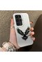 Samsung Galaxy S23 Ultra Compatible Hard Acrylic Back Silicone Edge Lens Protection Case - 2