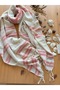 Hand-Woven Very Special Striped 100% Cotton Shawl Pareo - 5