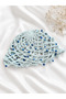 Hand Knitted Mesh Beret Bohemian Women's Hat Summer Festival Beret with Sequin Detail Boho Beach Accessory - 3