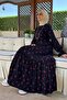 Rose Navy Blue Dress - 2