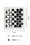 15 Inch Black Onyx Natural Stone Chess Set 38X38 cm - Handmade Premium Chess Set |   Gift Boxed - Black and White - 3