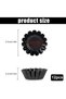 12-Pack Metal Mini Tart Molds, 63 x 24 cm, for Small Tarts, Cakes, Fruitcakes, Chocolate Tarts, French Savory Pies and Muffins - 6