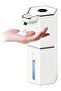 Automatic Foam Soap Dispenser, USB Rechargeable Touchless Dish Soap Dispenser with 4-Level Adjustable Foam for Bathroom & Restaurant