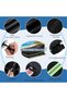 Black Garden Chair Cover, Waterproof UV-Resistant Weatherproof Outdoor Furniture Cover with Storage Bag, 200x75x70/40cm - 2