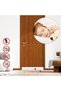 Door seal - Door opening insulation, 100 cm door damper sound insulation, entrance door protection, brown cold air blocker - 2