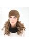 Women's Summer Knitted Hat - Handmade - Lightweight Brimless Beanie (Khaki) 1 piece - 2
