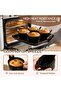 6-Pack Reusable BPA-Free Air Fryer Silicone Muffin Baking Trays - 5