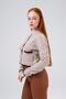 Women's Premium Regular Fit Crew Neck Soft Textured Cardigan with Pockets - 3